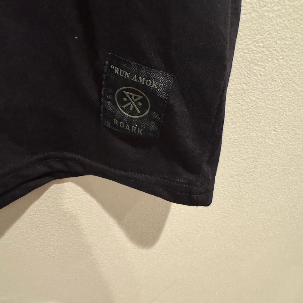 Roark Black Short Sleeve Graphic‎ Tee - Picture 3 of 7